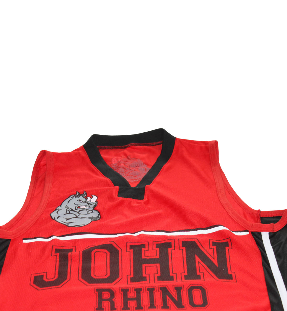 John Rhino Red 23 Team Sleeveless Muscle T-shirt