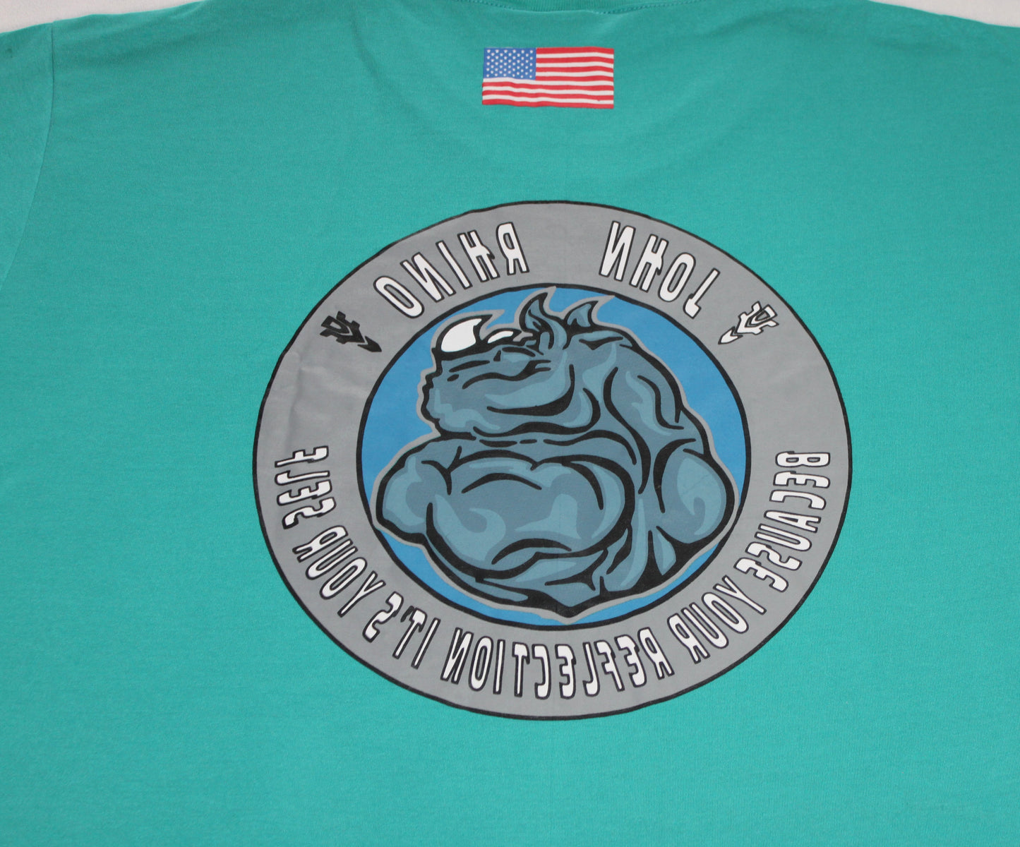 John Rhino Green logo Rhino t-shirt