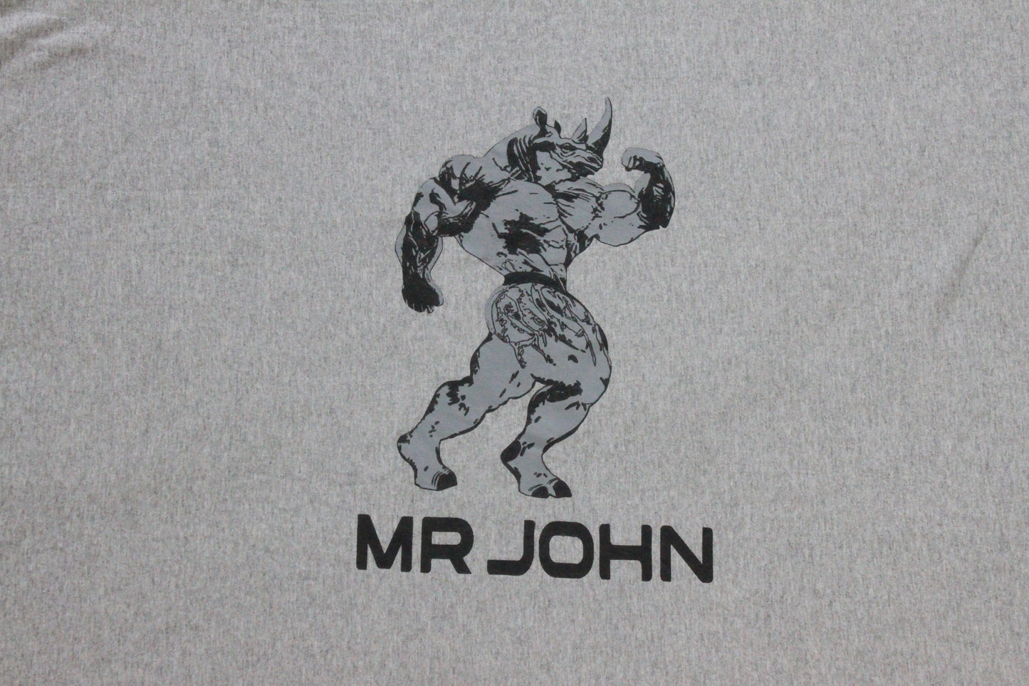Mr John Rhino Gray t-shirt