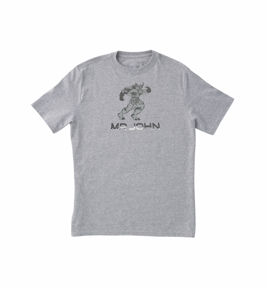 Mr John Rhino Gray t-shirt