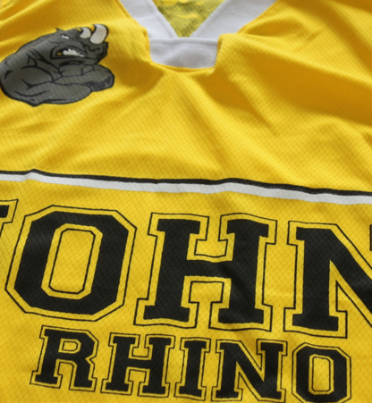 John Rhino Yellow 23 Team Sleeveless Muscle T-shirt