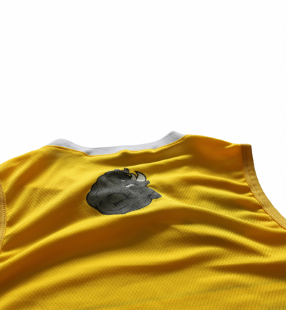 John Rhino Yellow 23 Team Sleeveless Muscle T-shirt